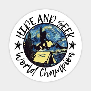 Hide and Seek World Champion The Starry Night Magnet